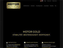 Tablet Screenshot of motorgold.de